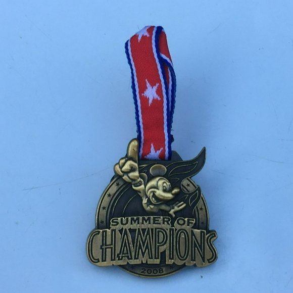 Disney Pin - Summer of Champions 2008 - Bronze Medal - Picture 1 of 5